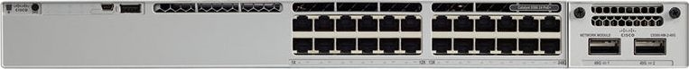Switch Cisco Catalyst C9300-24P-E — 24 cổng 1G PoE+, Uplink Module, Network Essentials