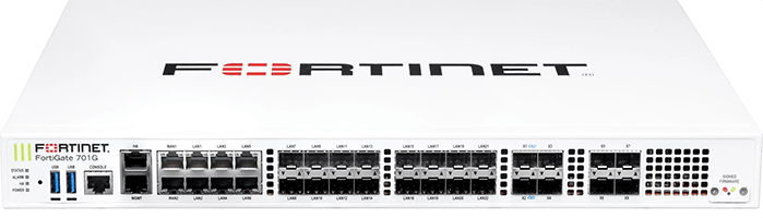 Fortinet FortiGate 701G – Firewall thế hệ mới, tăng tốc phần cứng NP7 & CP10