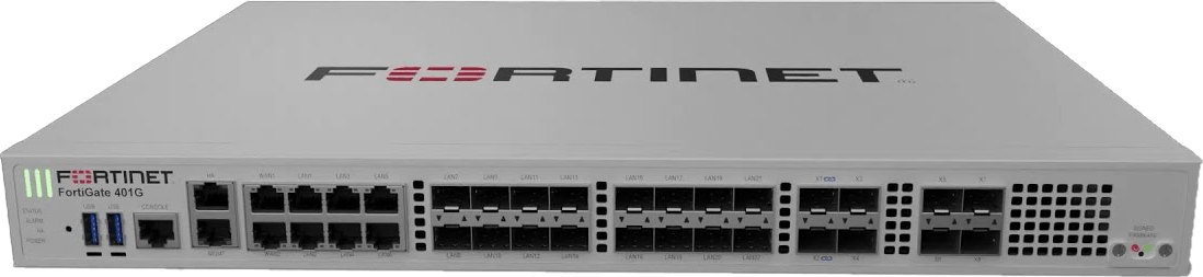 Fortinet FortiGate 401G (FG-401G) - Tường lửa thế hệ mới tích hợp bảo mật AI/ML
