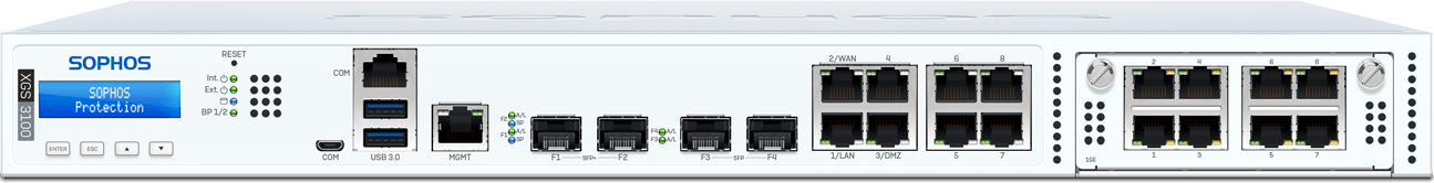 Sophos XGS 3100 – Tường lửa thế hệ mới (Next-Gen Firewall) hiệu năng cao